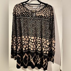 Susan Graver liquid knit top